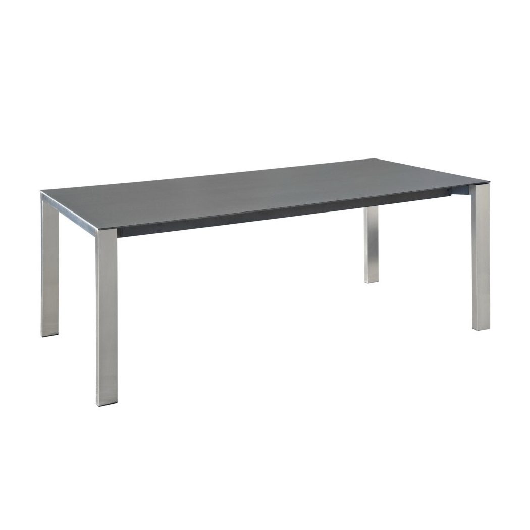 Zumsteg "Basso" Gartentisch Edelstahl/Dekton
