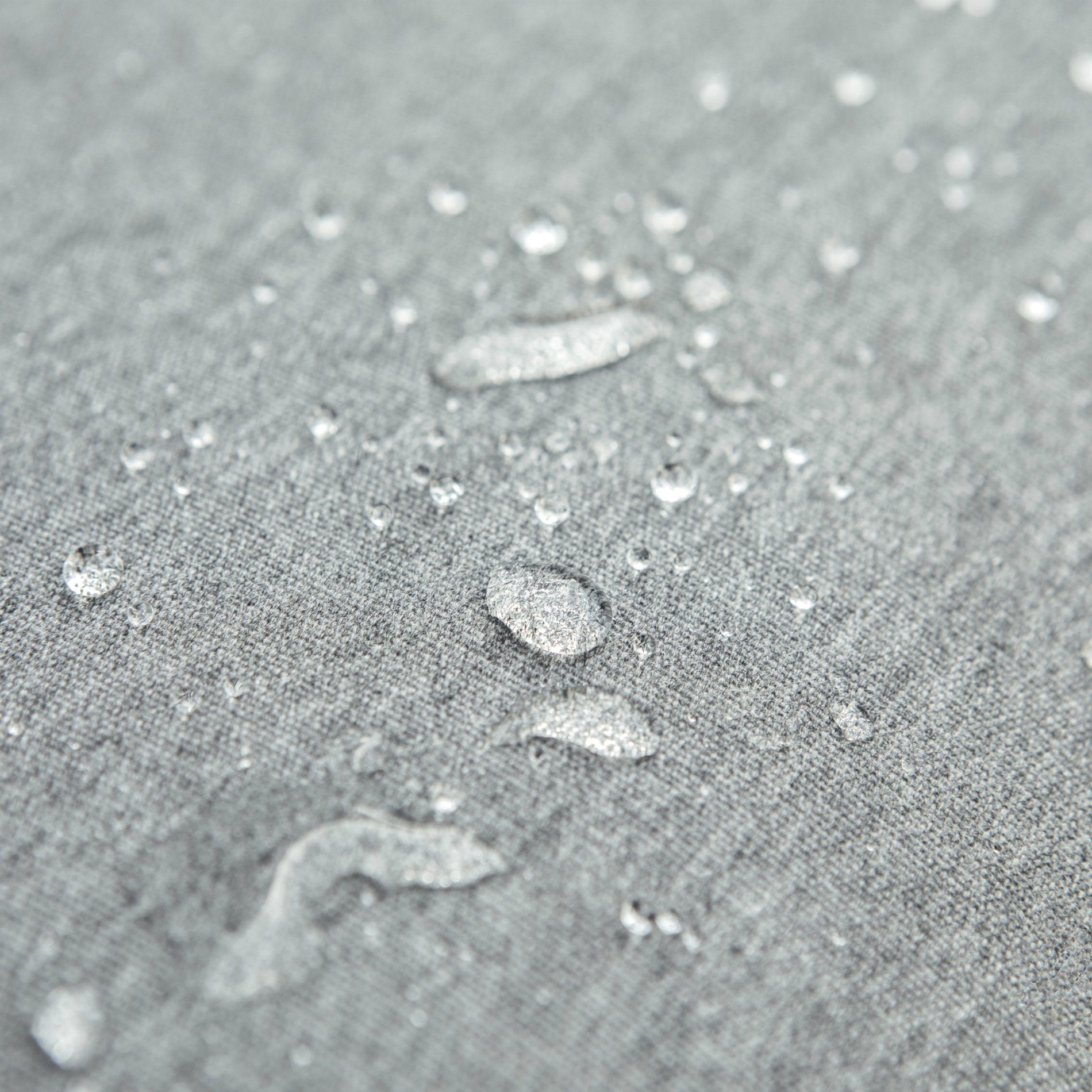 Kettler "Ego" Lounge-Set, Textilgewebe Sunbrella flanelle (grau meliert) mit Nanoeffekt