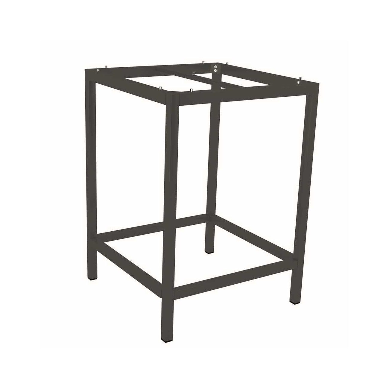 Stern Bartisch/Stehtisch, Gestell Aluminium anthrazit