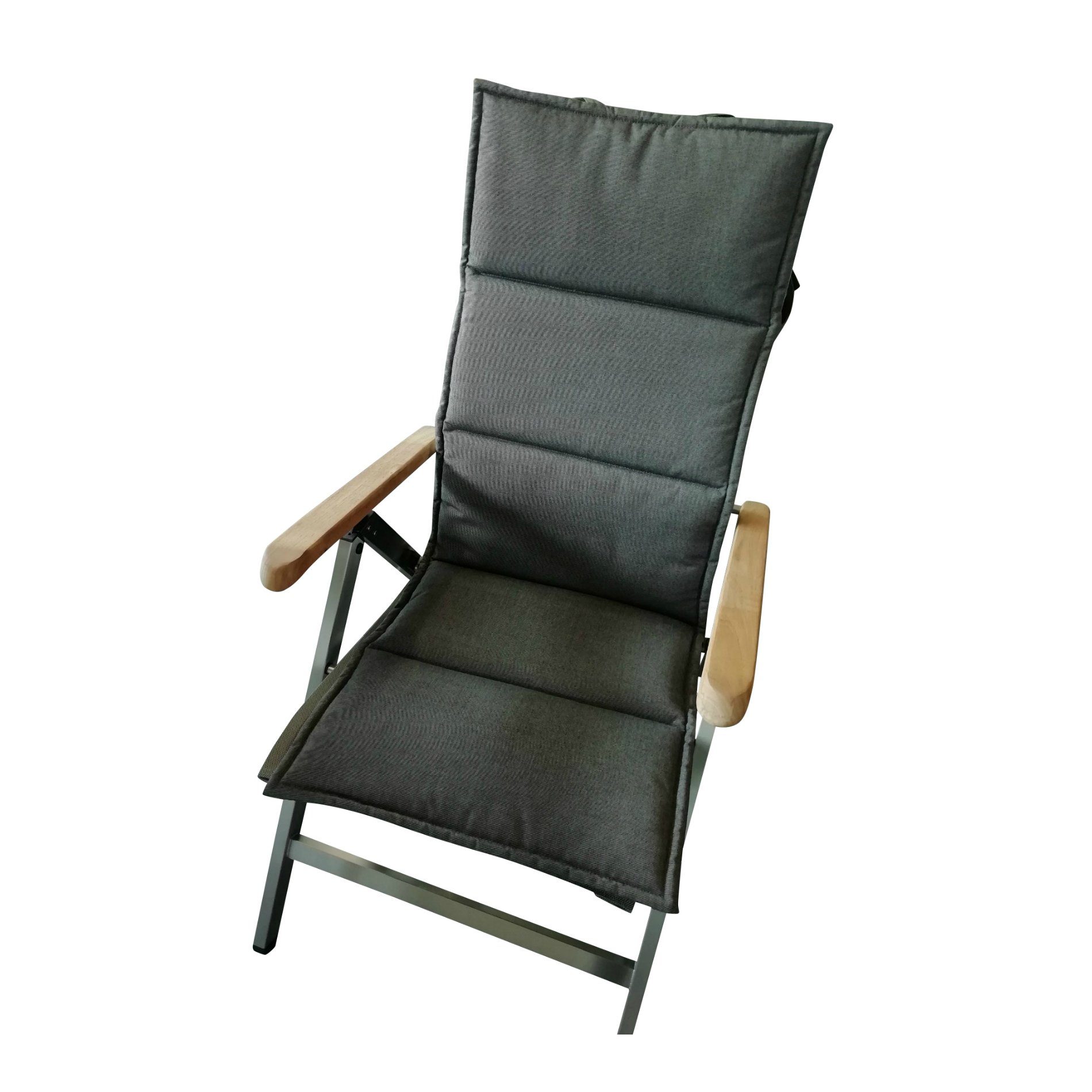 Gartenkultur Auflage für Home Islands Hochlehner “Daiki“, Sunbrella® Charcoal