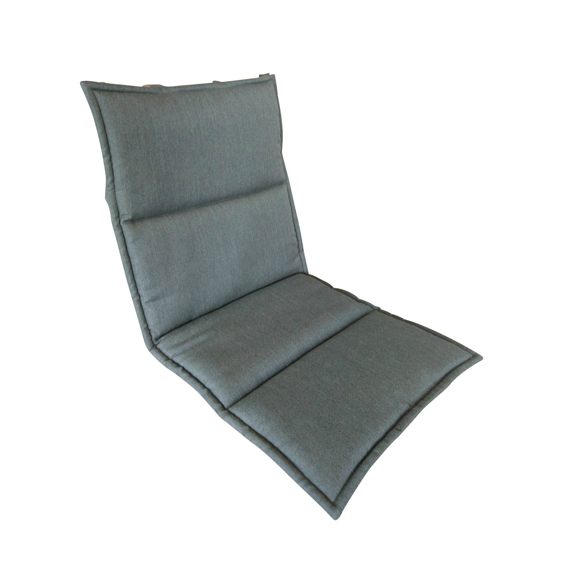 Gartenkultur Auflage für Stapelsessel, mit Stehsaum, Sunbrella® Natté Charcoal Chiné