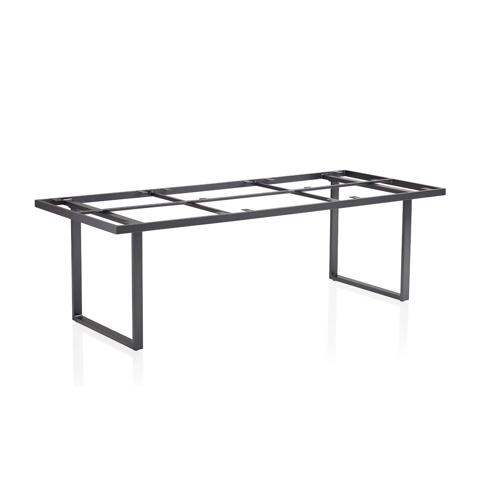 Kettler "Skate" Tischgestell, Casual Dining, Aluminium anthrazit, 220x95 cm
