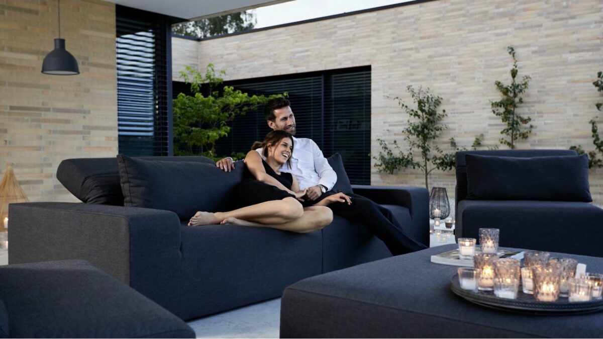 Beispiel für ein Loungeset, in diesem Fall von Kettler
