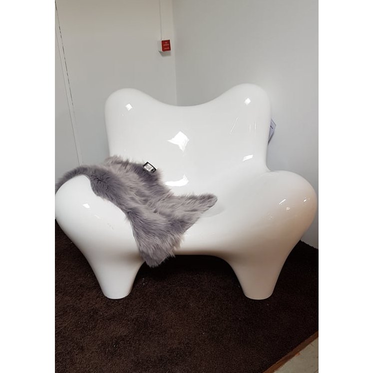 Rausch Classics "Objects Solo", Fiberglas weiß, Ausstellung Lauchringen