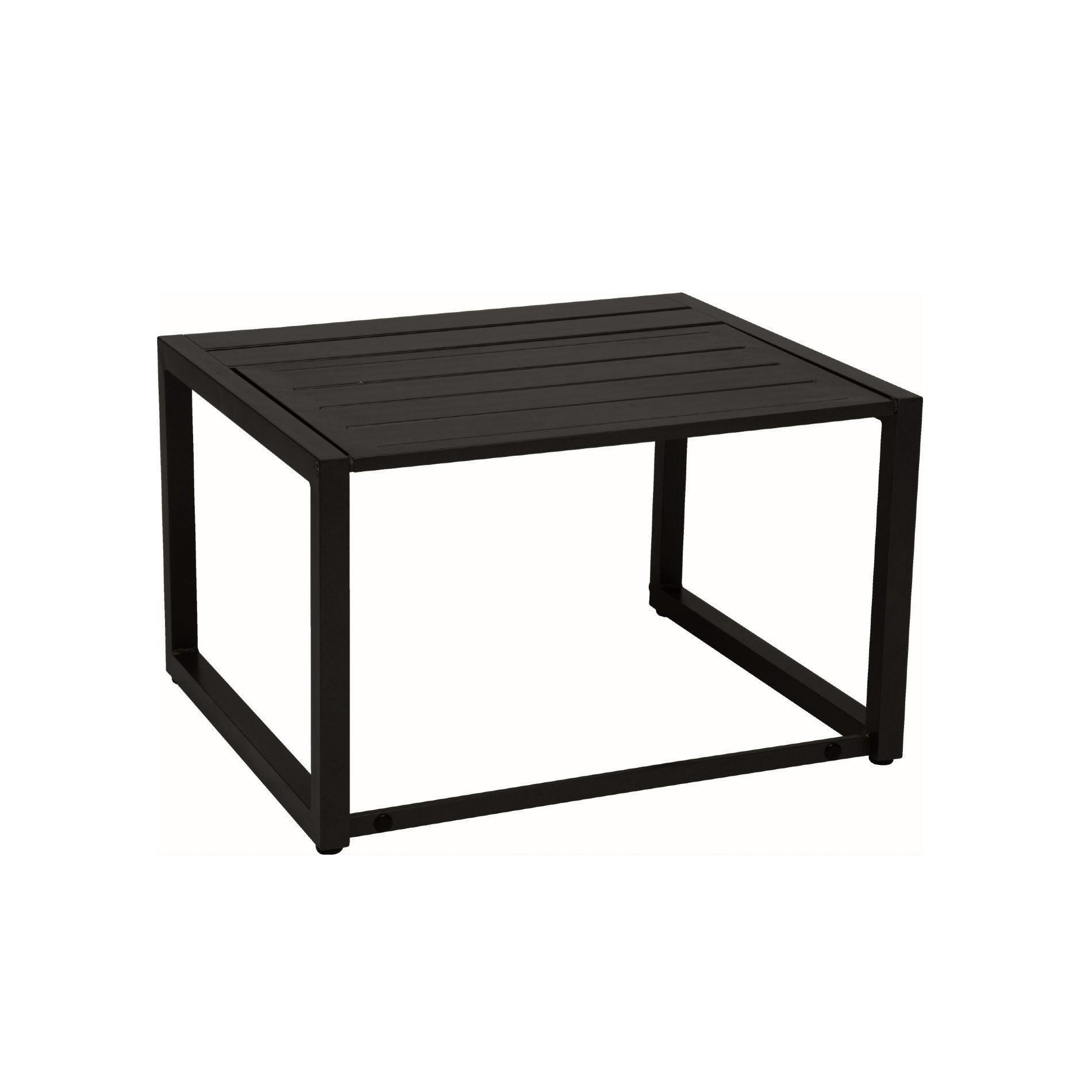 Stern "Novus" Beistelltisch, Aluminium schwarz matt