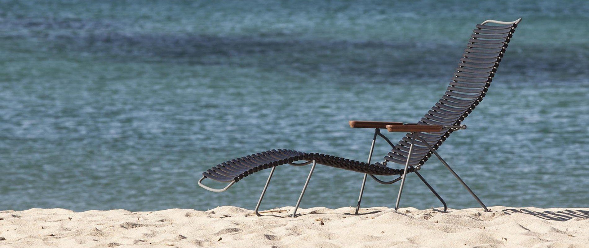 Houe "Click" Sunlounger mit verstellbarer Rückenlehne