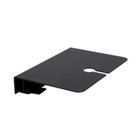 Brafab "Belfort" Tablett für Armlehne, Aluminium schwarz
