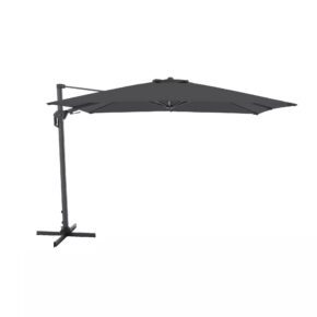 Doppler "Active Green Edition" Ampelschirm, rechteckig, 310x210 cm, Farbe 840 Anthrazit