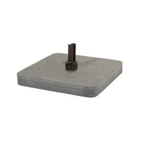 4Seasons Outdoor "Siesta" Granitsockel 180kg, grau flambiert NEU
